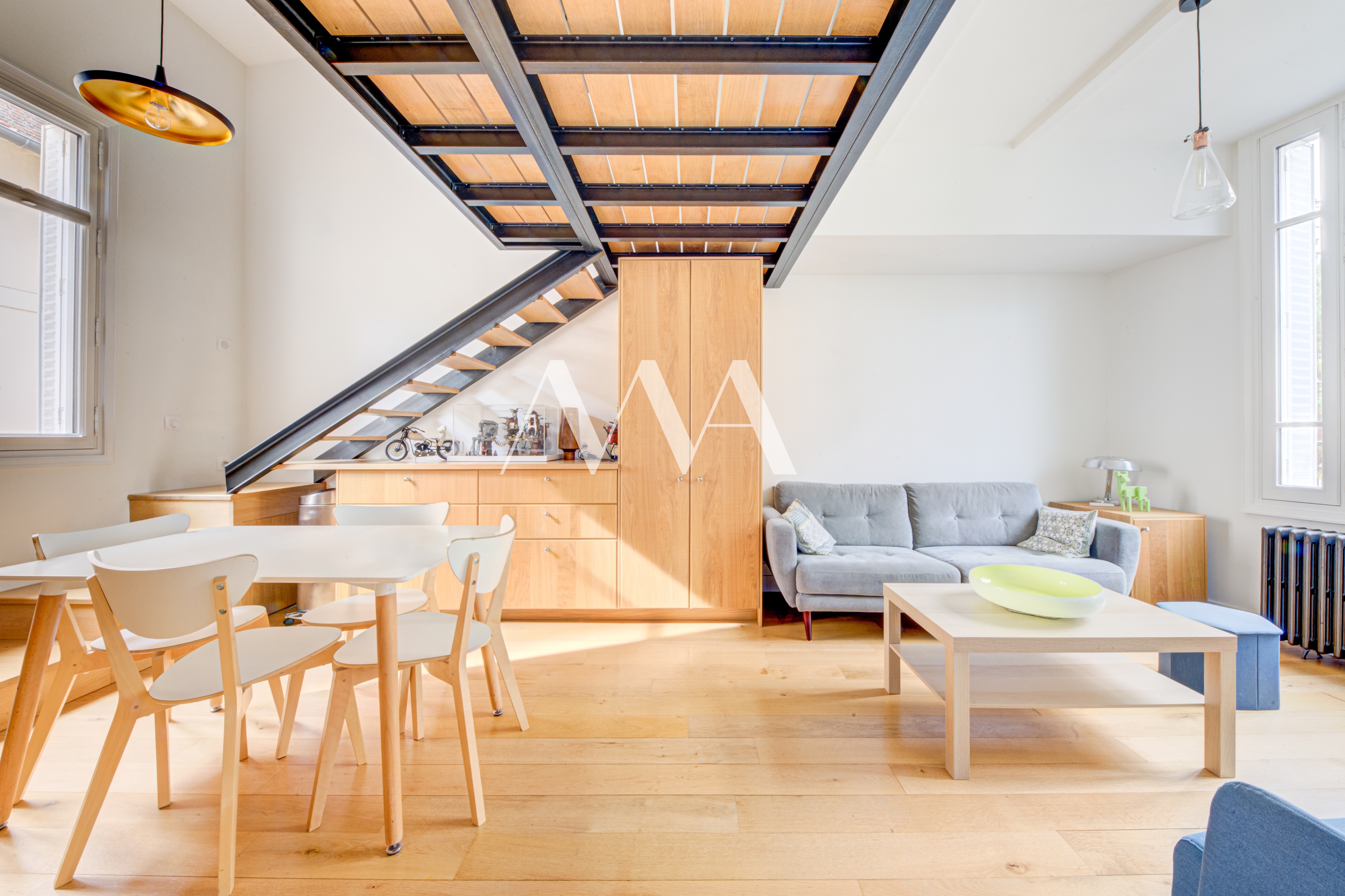 appartement 3 pièces - 61m2 à Paris (75017)