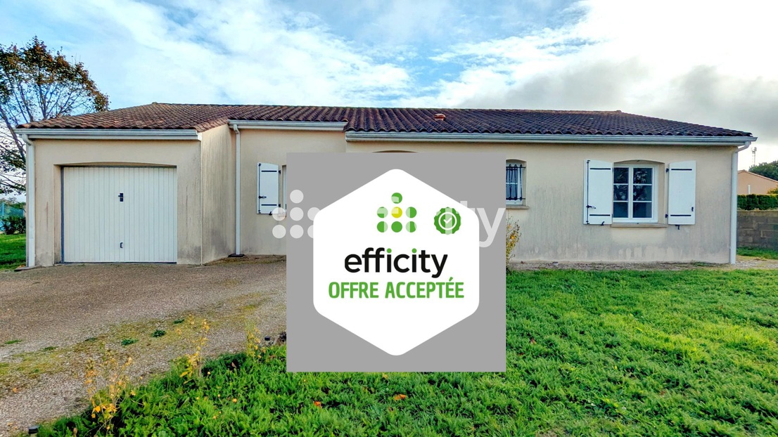 maison 4 pièces - 89m2 à Saint-Adjutory (16310)