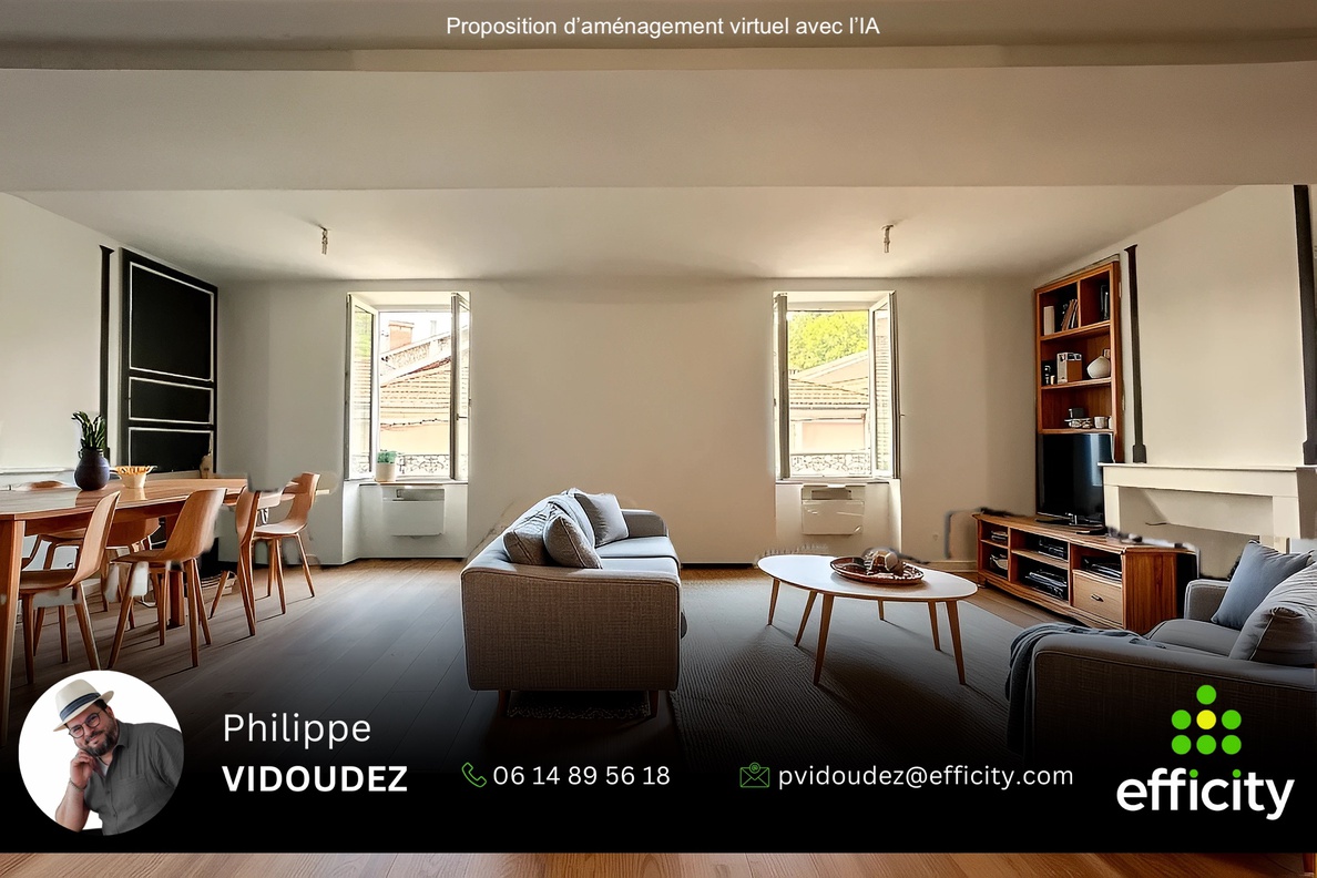 appartement 3 pièces - 108m2 à Vinay (38470)
