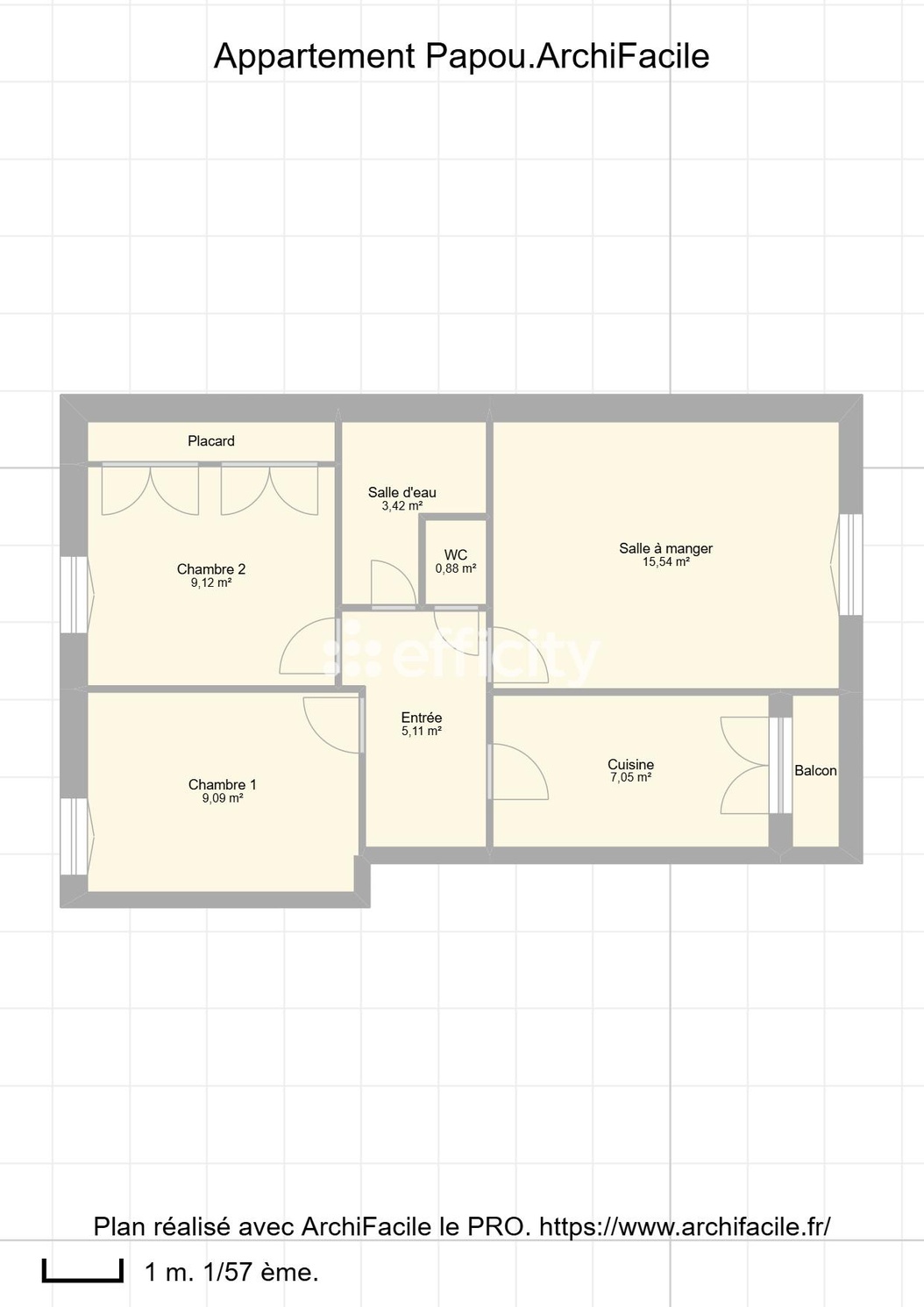 Achat immobilier Appartement 3 pièces  49m2 à Villeneuve-sur-Lot (47300) - Photo n°12