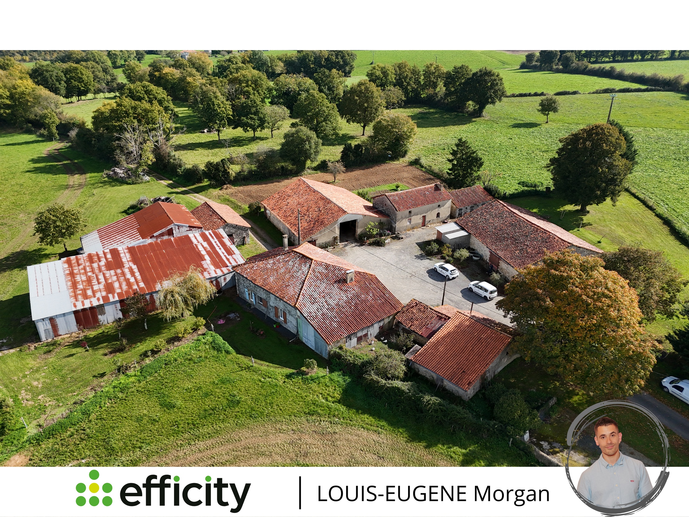 maison 5 pièces - 1376m2 à Charroux (86250)