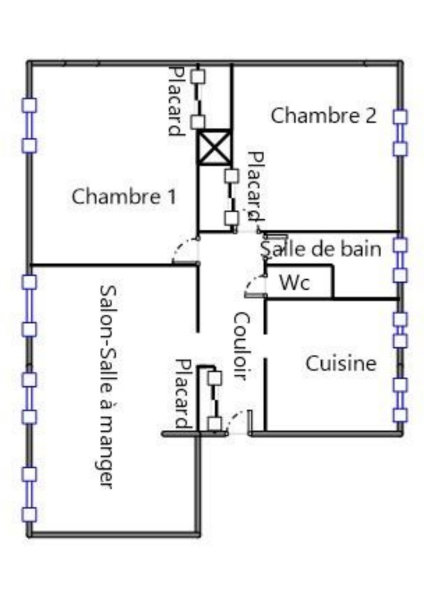 appartement 4 pièces - 70m2 à Chamalières (63400)