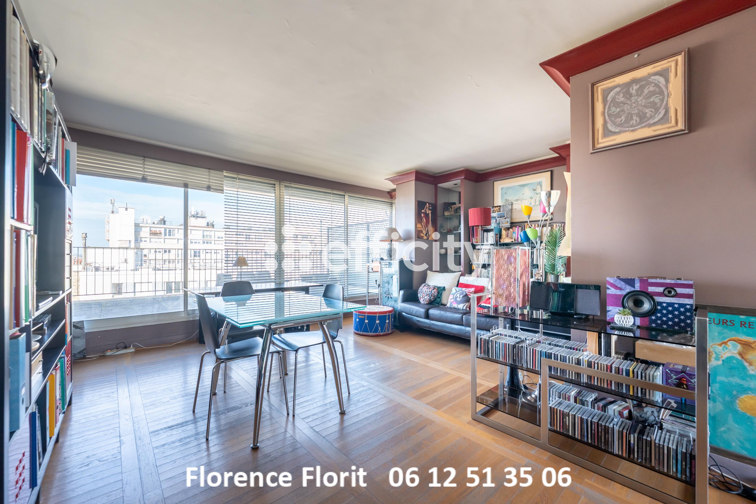 Achat immobilier Appartement 2 pièces  57m2 à Paris (75014) - Photo n°1
