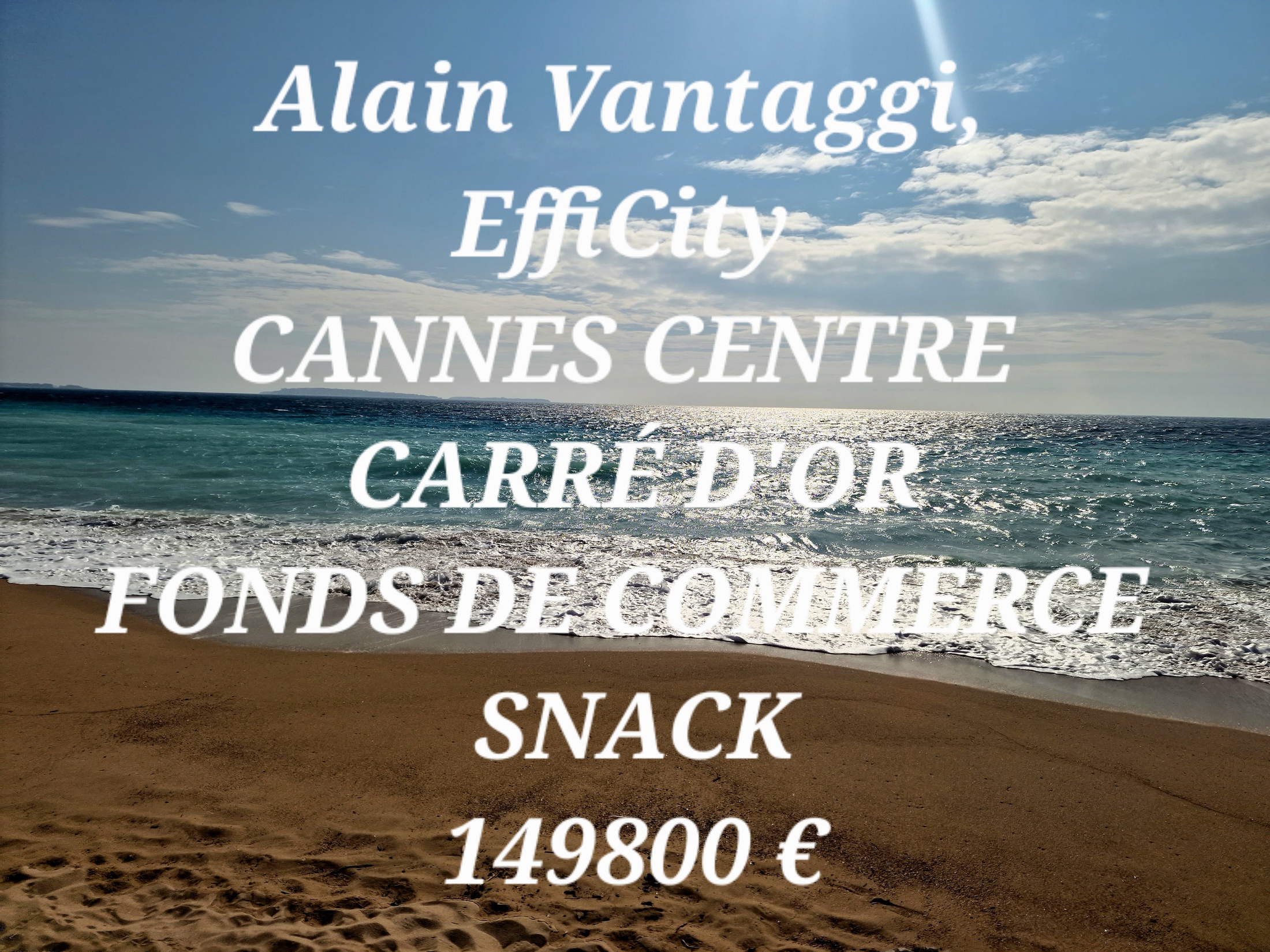 fonds de commerce  - 20m2 à Cannes (06400)