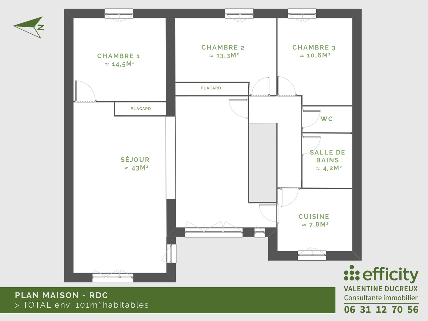 Achat immobilier Maison 5 pièces  101m2 à Chazelles-sur-Lyon (42140) - Photo n°17