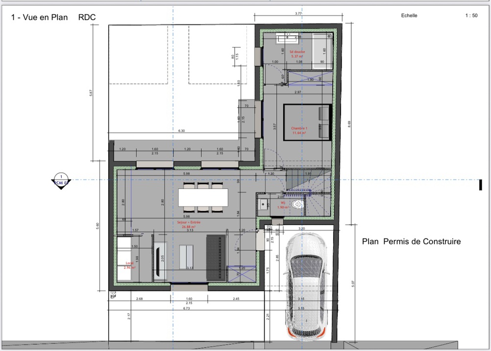 Achat immobilier Maison 4 pièces  75m2 à Longvic (21600) - Photo n°14