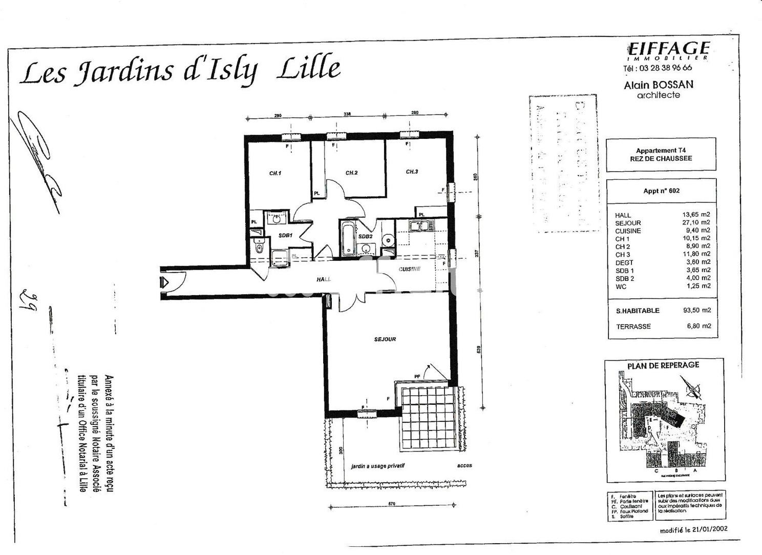 Achat immobilier Appartement 4 pièces  93m2 à Lille (59000) - Photo n°12