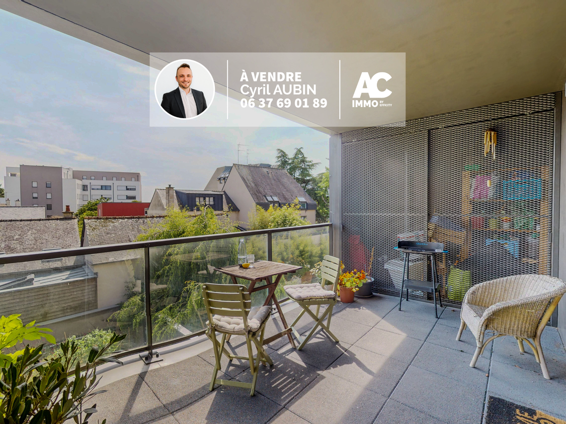 appartement 4 pièces - 91m2 à Rennes (35000)