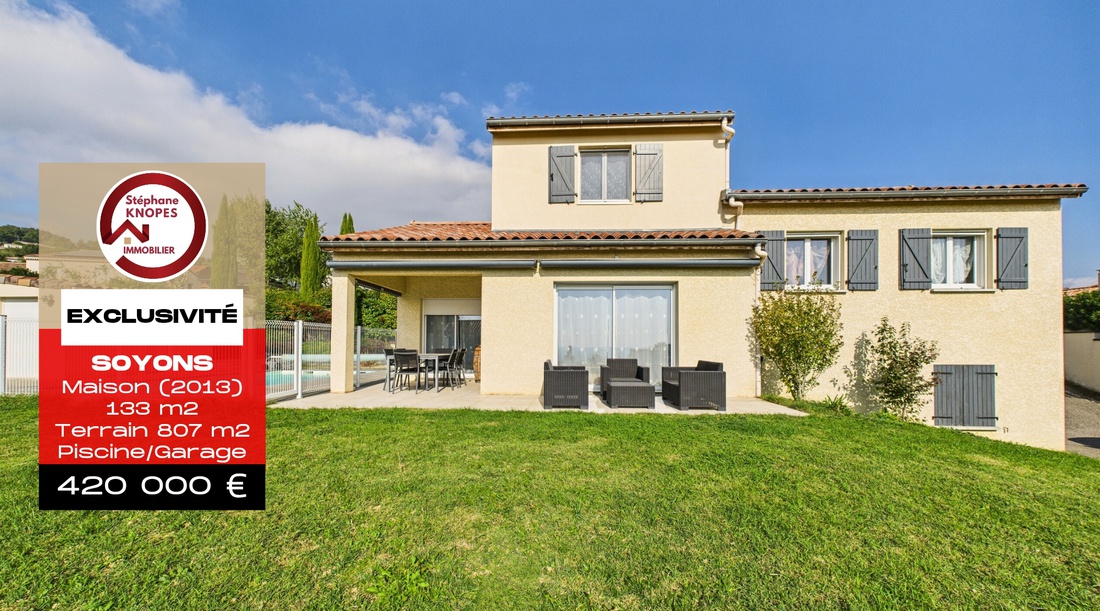 maison 6 pièces - 133m2 à Soyons (07130)