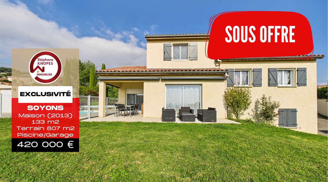 maison 6 pièces - 133m2 à Soyons (07130)