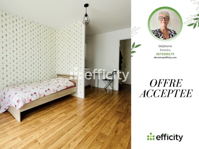 appartement 1 pièces - 21m2 à Joué-lès-Tours (37300)