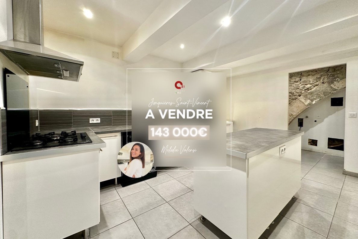 maison 5 pièces - 94m2 à Jonquières-Saint-Vincent (30300)