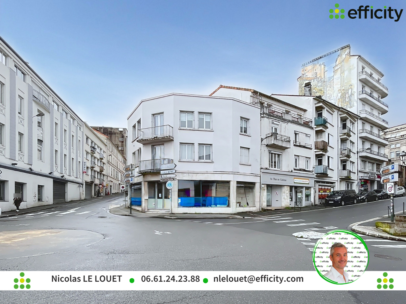 Achat immobilier Immeuble   368m2 à Angoulême (16000) - Photo n°1