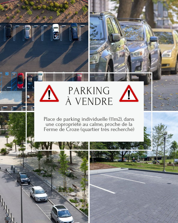 parking  - 11m2 à Vitrolles (13127)
