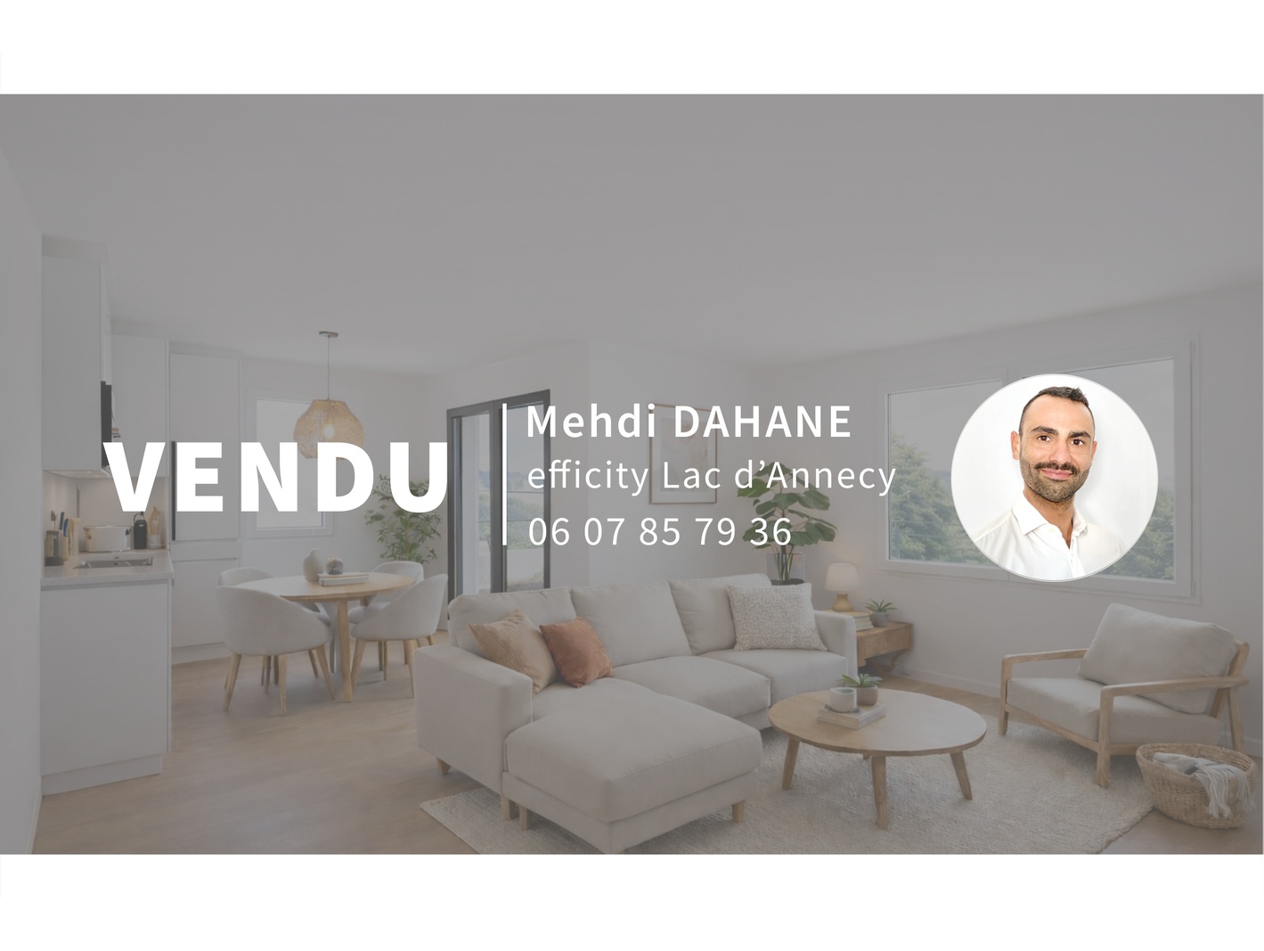 appartement 3 pièces - 68,0m2 à Bonneville (74130)