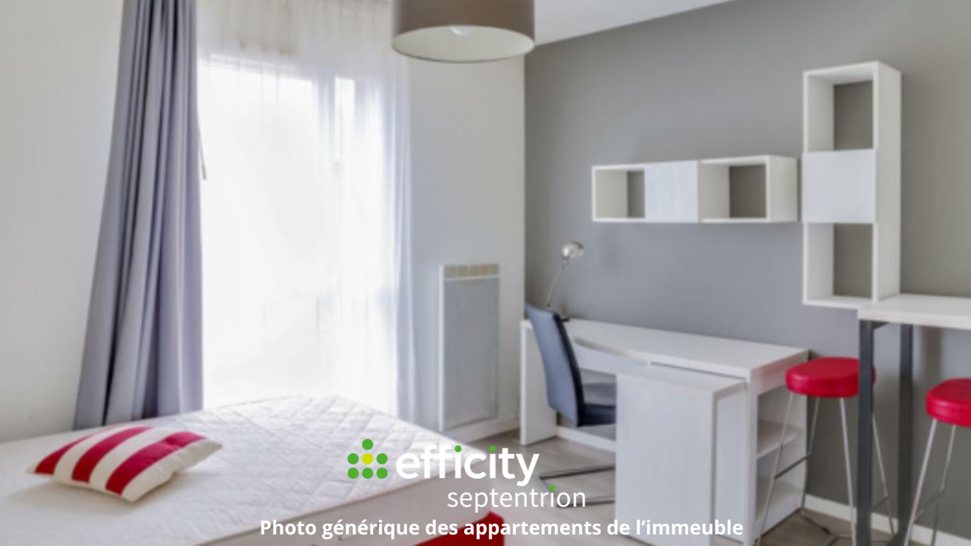 Achat immobilier Appartement 1 pièces  24m2 à Valenciennes (59300) - Photo n°4