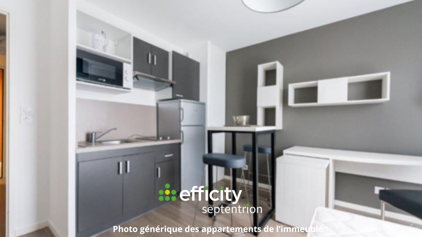 Achat immobilier Appartement 1 pièces  24m2 à Valenciennes (59300) - Photo n°5
