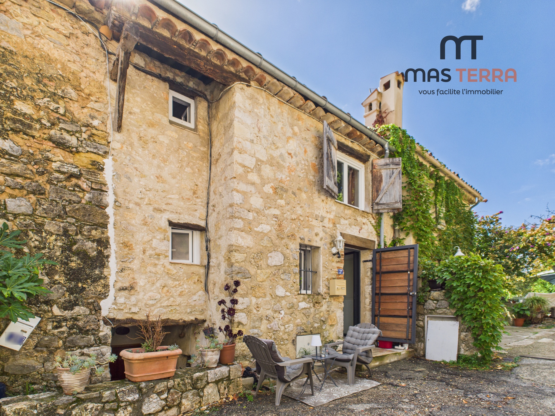 maison 2 pièces - 55m2 à Grasse (06520)