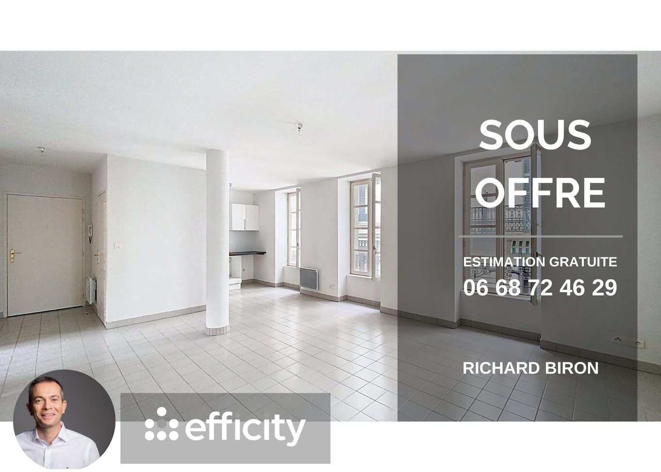 appartement 3 pièces - 55m2 à Vichy (03200)