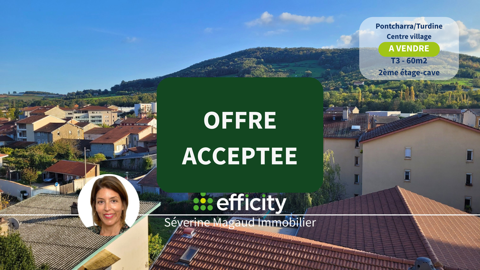 appartement 3 pièces - 60m2 à Vindry-sur-Turdine (69490)