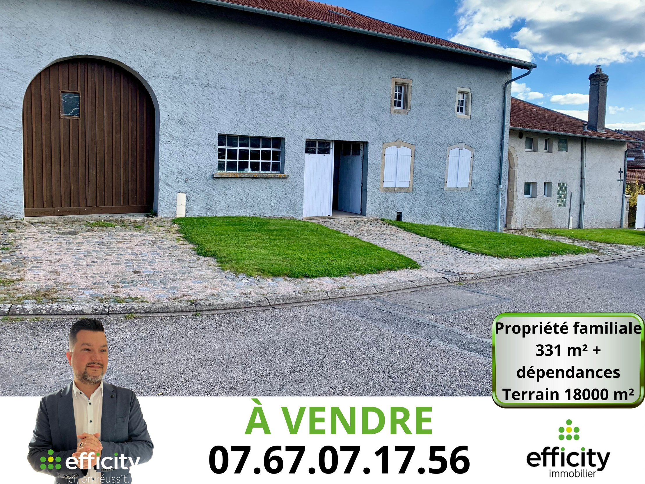 maison 9 pièces - 331,0m2 à Brémoncourt (54290)