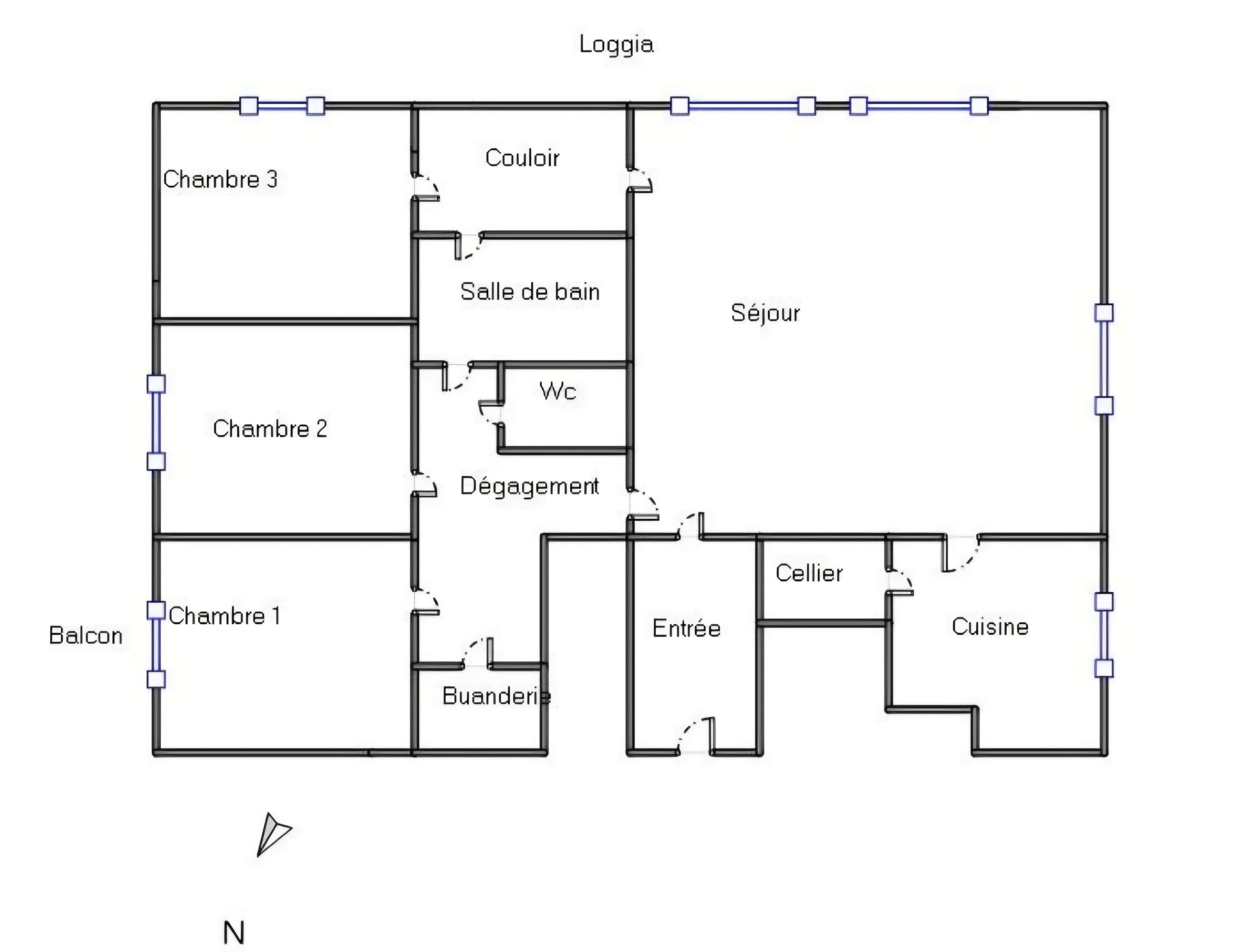 Achat immobilier Appartement 5 pièces  112m2 à Rillieux-la-Pape (69140) - Photo n°6