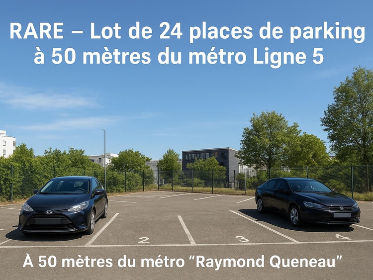 parking  - 288m2 à Pantin (93500)