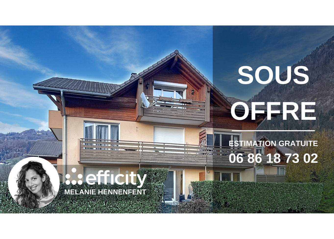 appartement 3 pièces - 78m2 à Cluses (74300)