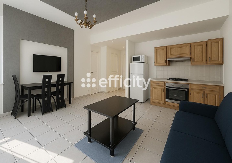 appartement 3 pièces - 46m2 à Marseille (13001)