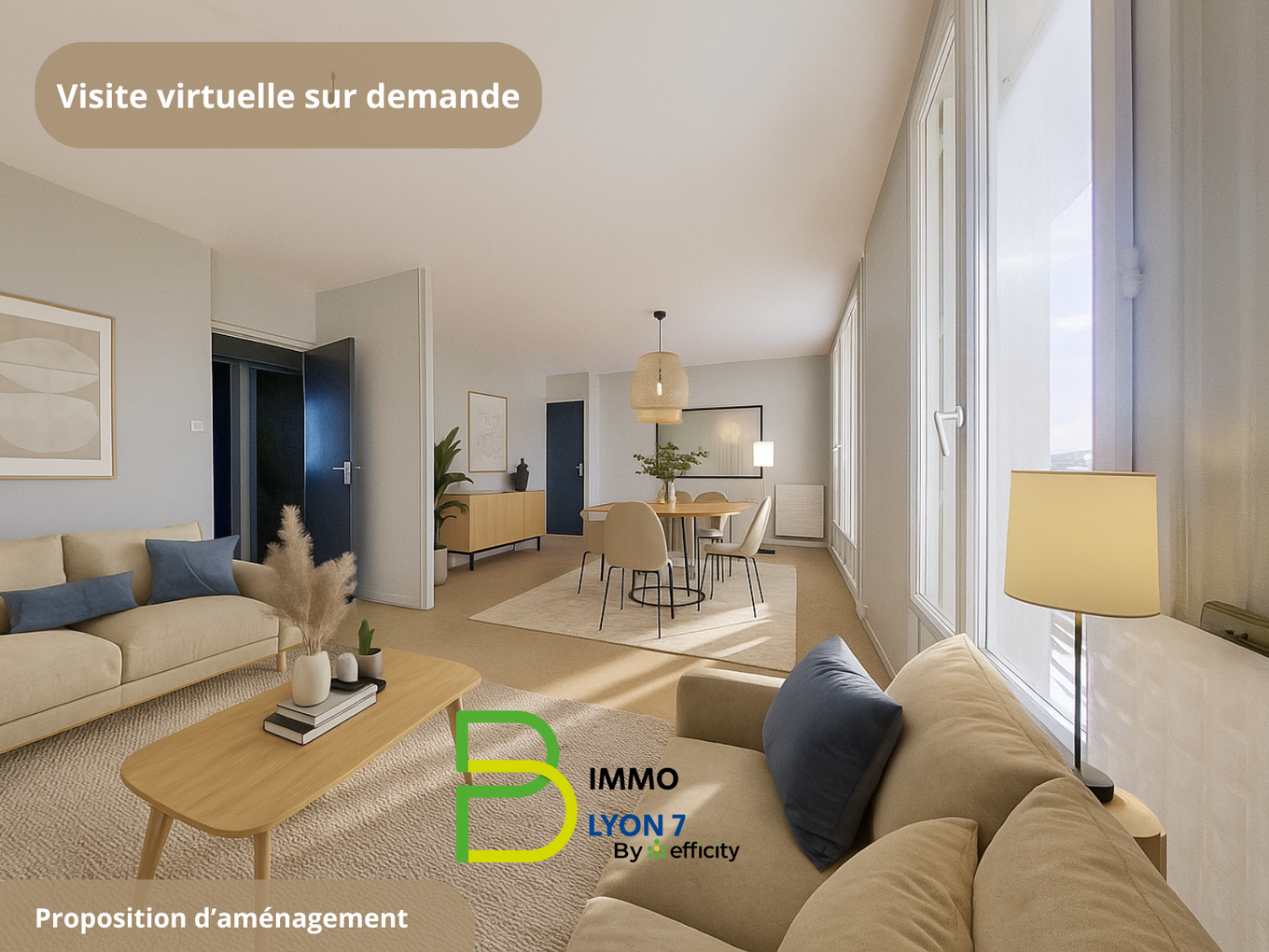 Achat immobilier Appartement 4 pièces  86m2 à Meyzieu (69330) - Photo n°1