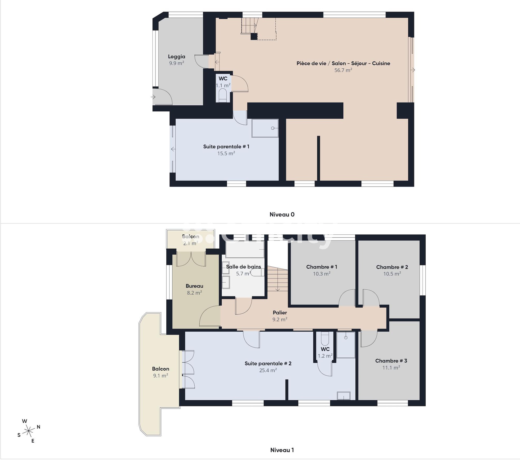 Achat immobilier Maison 8 pièces  189m2 à Péronnas (01960) - Photo n°22