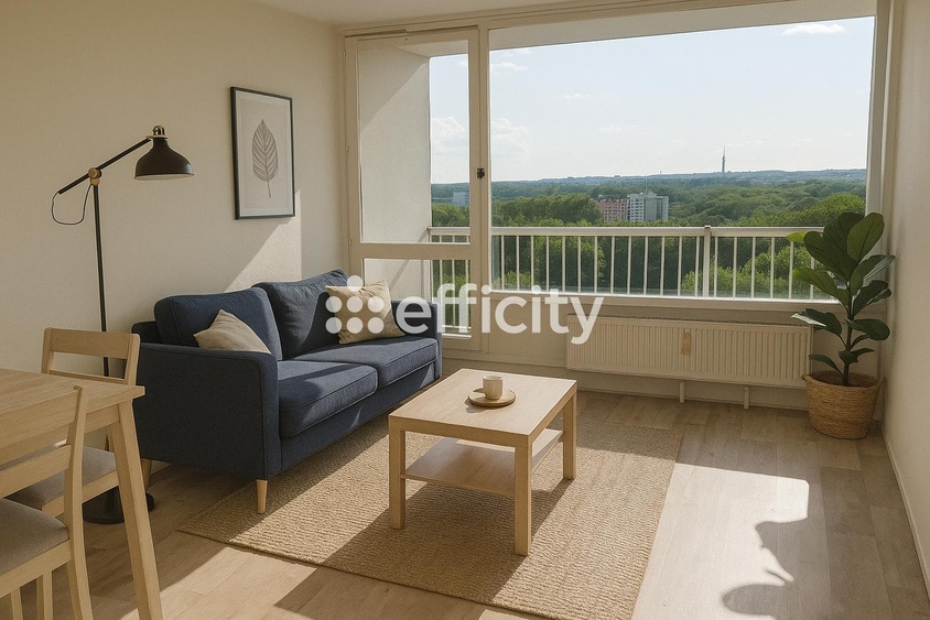 appartement 2 pièces - 55m2 à La Madeleine (59110)