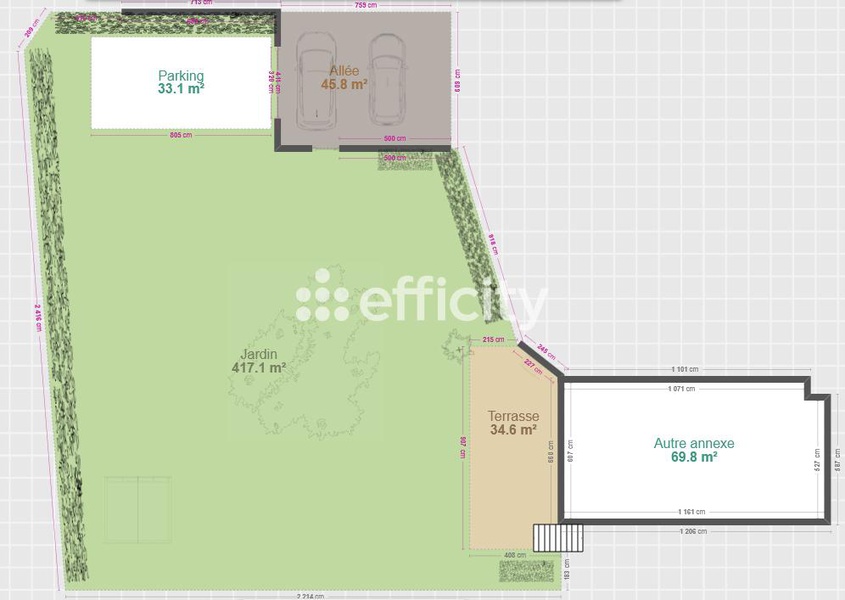 Achat immobilier Maison 3 pièces  65m2 à Tresses (33370) - Photo n°20