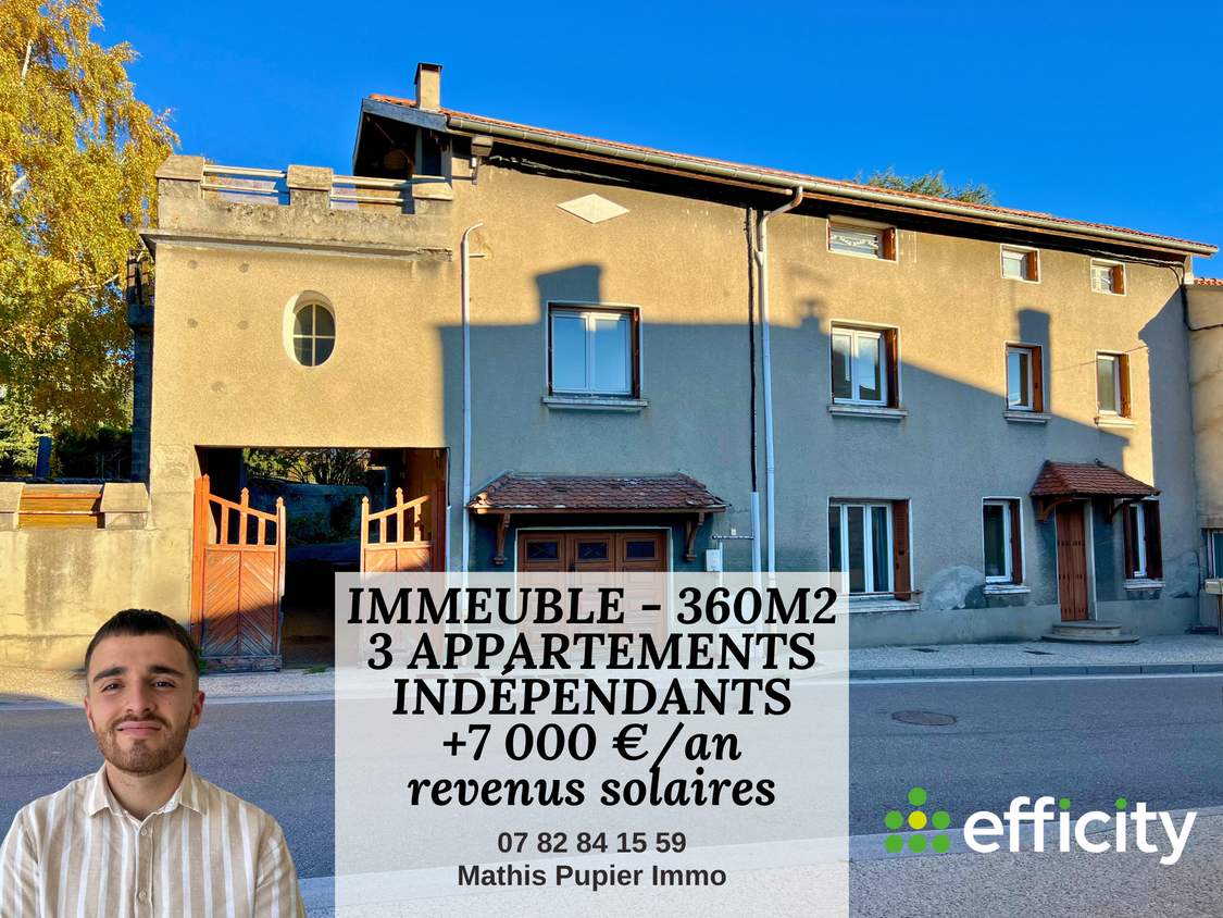 immeuble 20 pièces - 360m2 à Luriecq (42380)