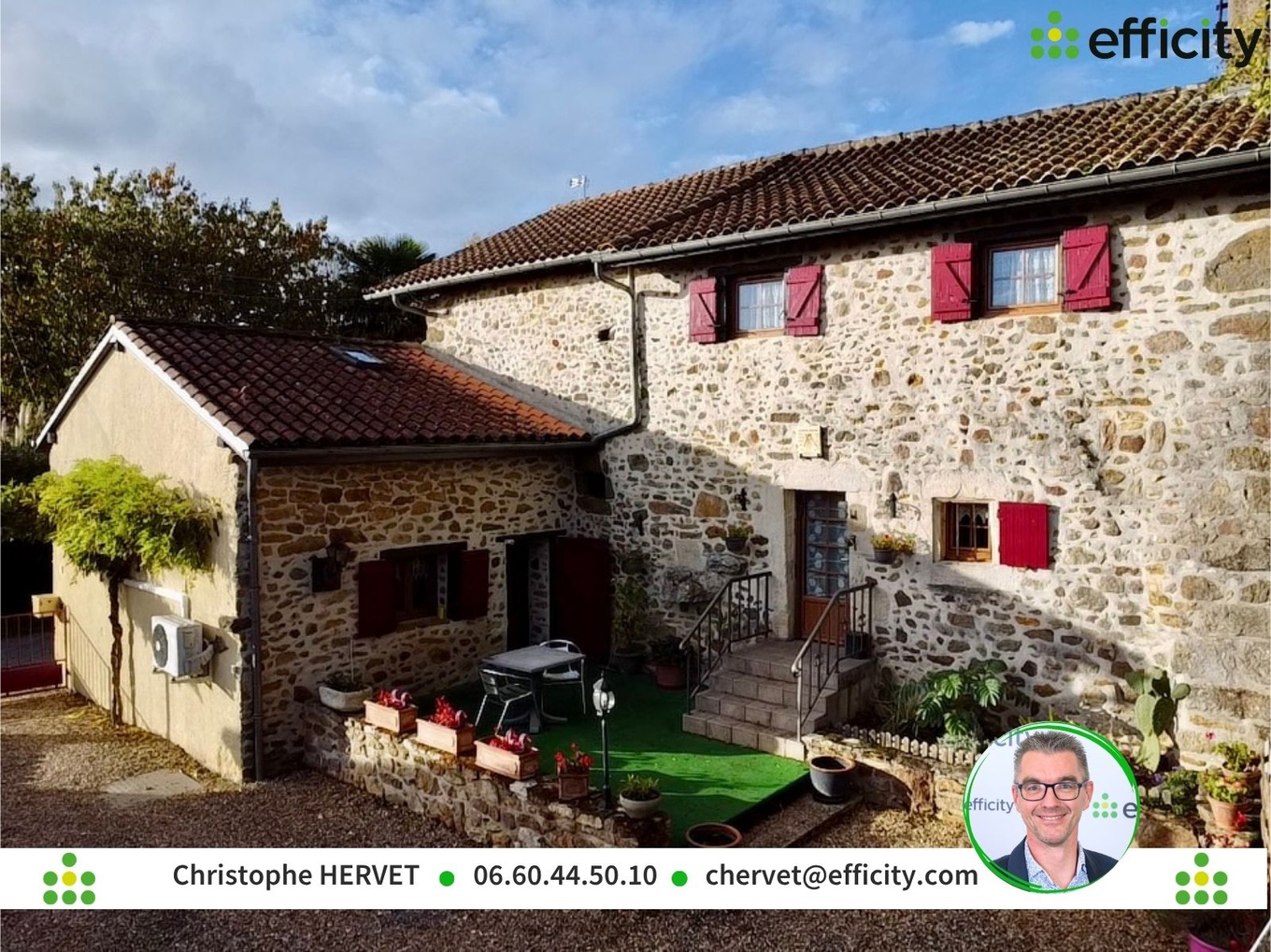 Achat immobilier Maison 5 pièces  147m2 à Montbron (16220) - Photo n°4