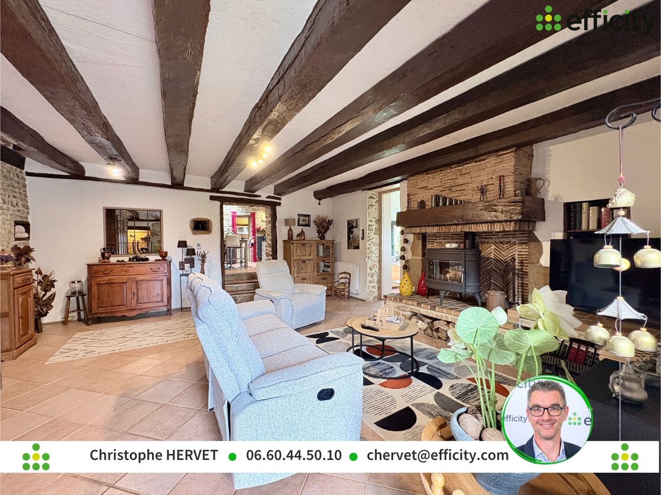 Achat immobilier Maison 5 pièces  147m2 à Montbron (16220) - Photo n°8