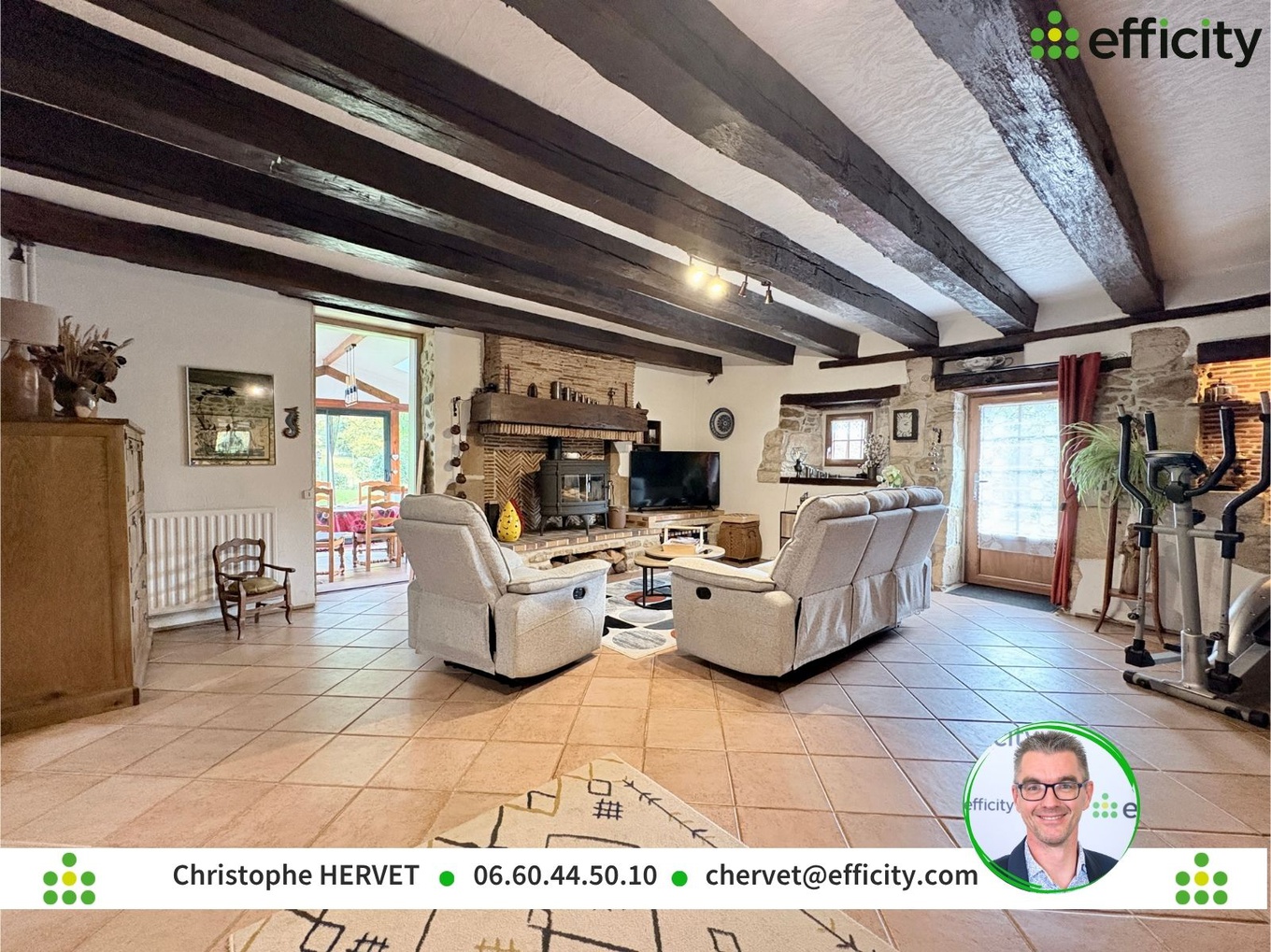 Achat immobilier Maison 5 pièces  147m2 à Montbron (16220) - Photo n°7