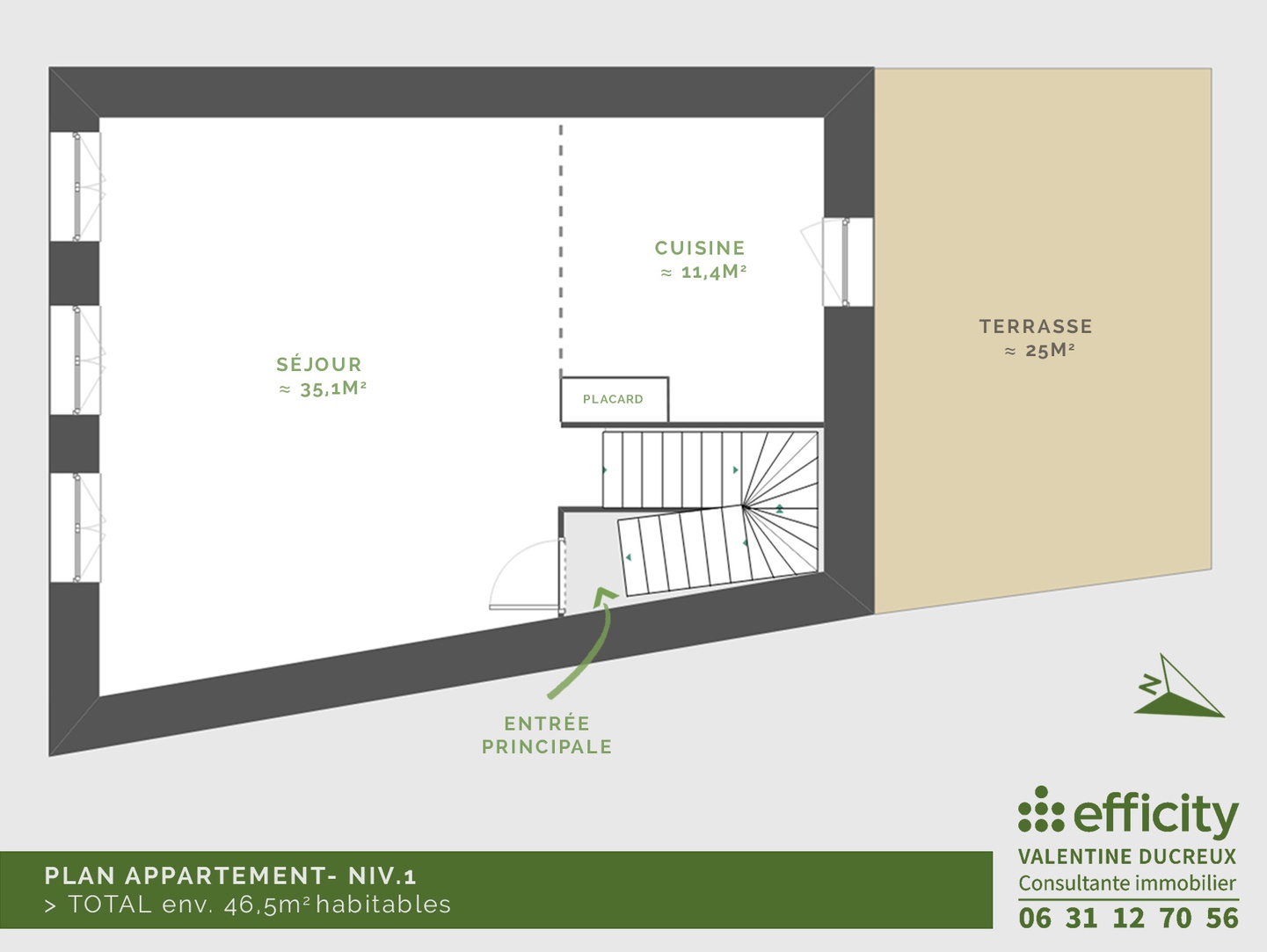 Achat immobilier Appartement 5 pièces  94m2 à Chazelles-sur-Lyon (42140) - Photo n°15