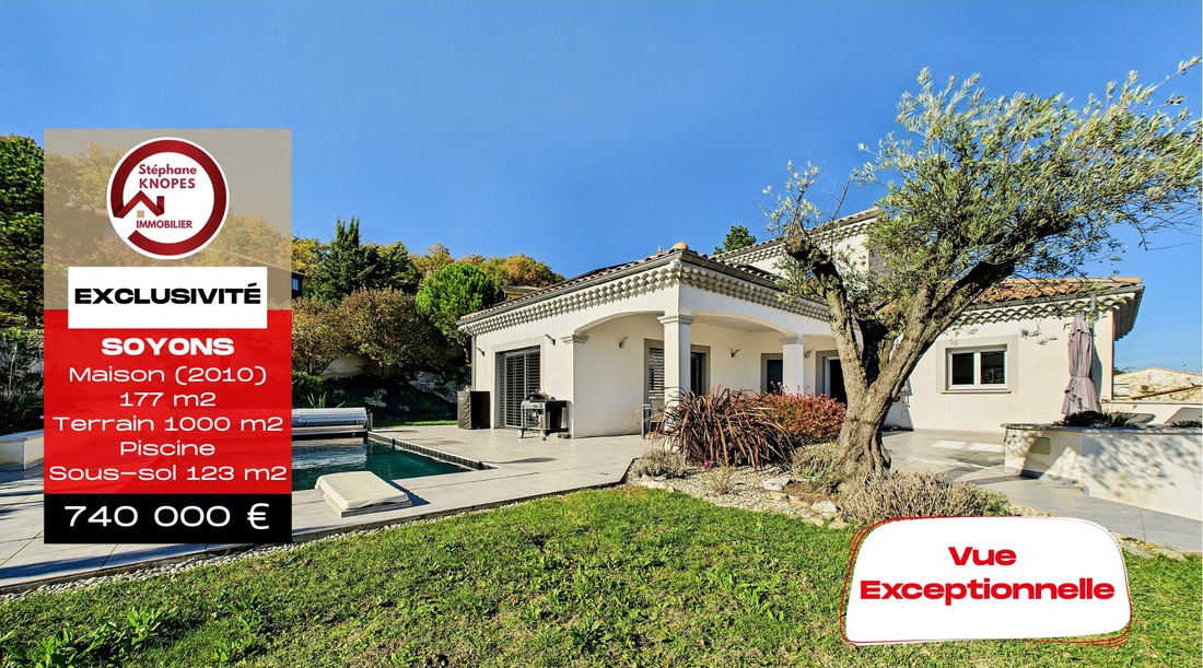 maison 7 pièces - 177m2 à Soyons (07130)