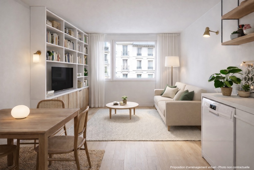 appartement 2 pièces - 48m2 à Paris (75012)