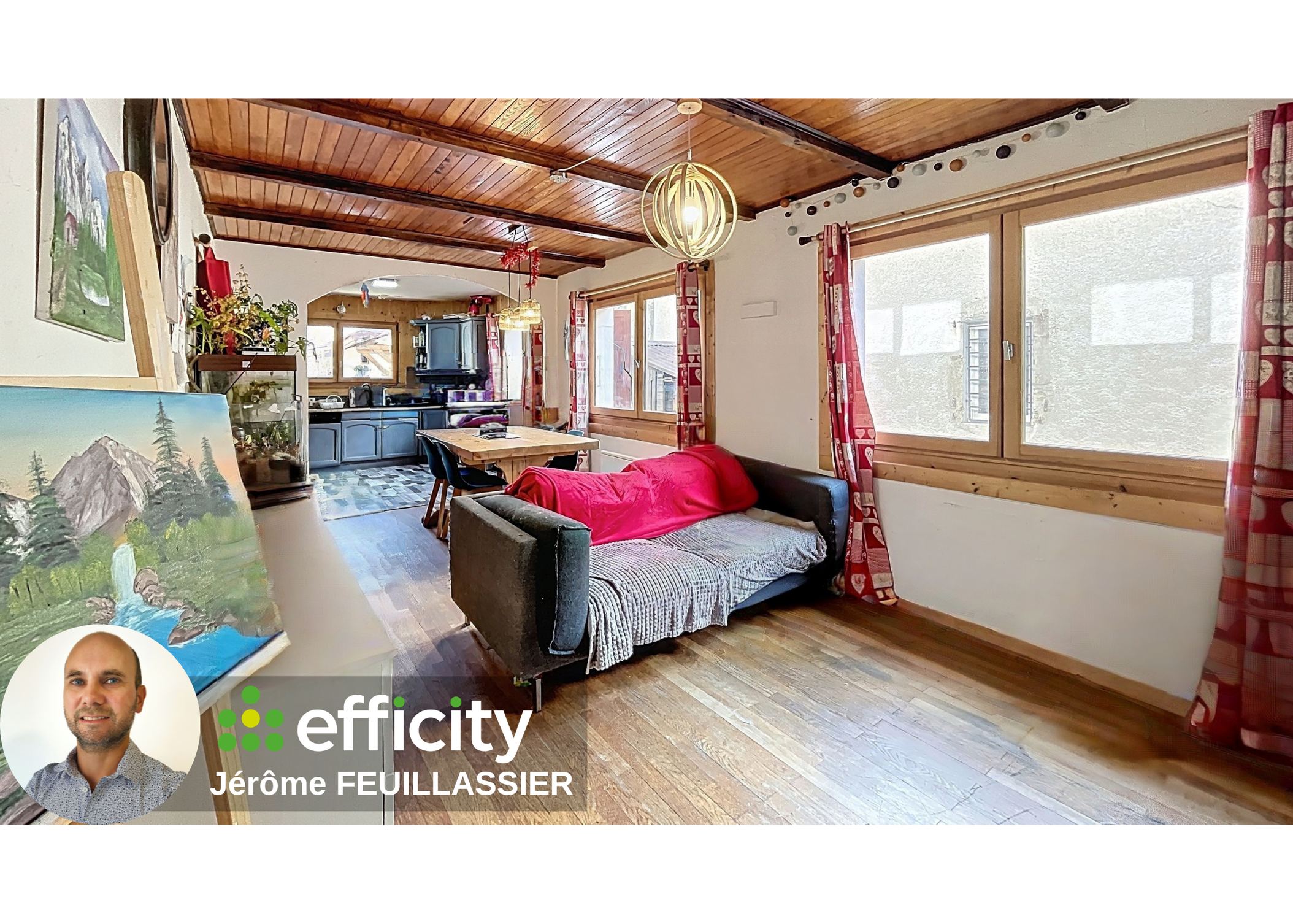 Achat immobilier Maison 5 pièces  90m2 à Saint-Jeoire (74490) - Photo n°4