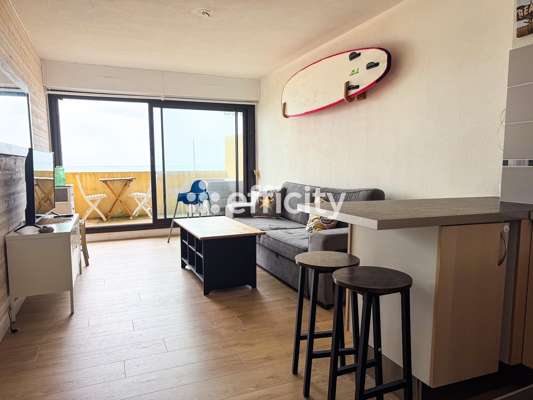 Achat immobilier Appartement 2 pièces  36m2 à Lacanau (33680) - Photo n°5