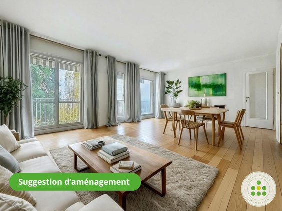 appartement 4 pièces - 81m2 à Versailles (78000)