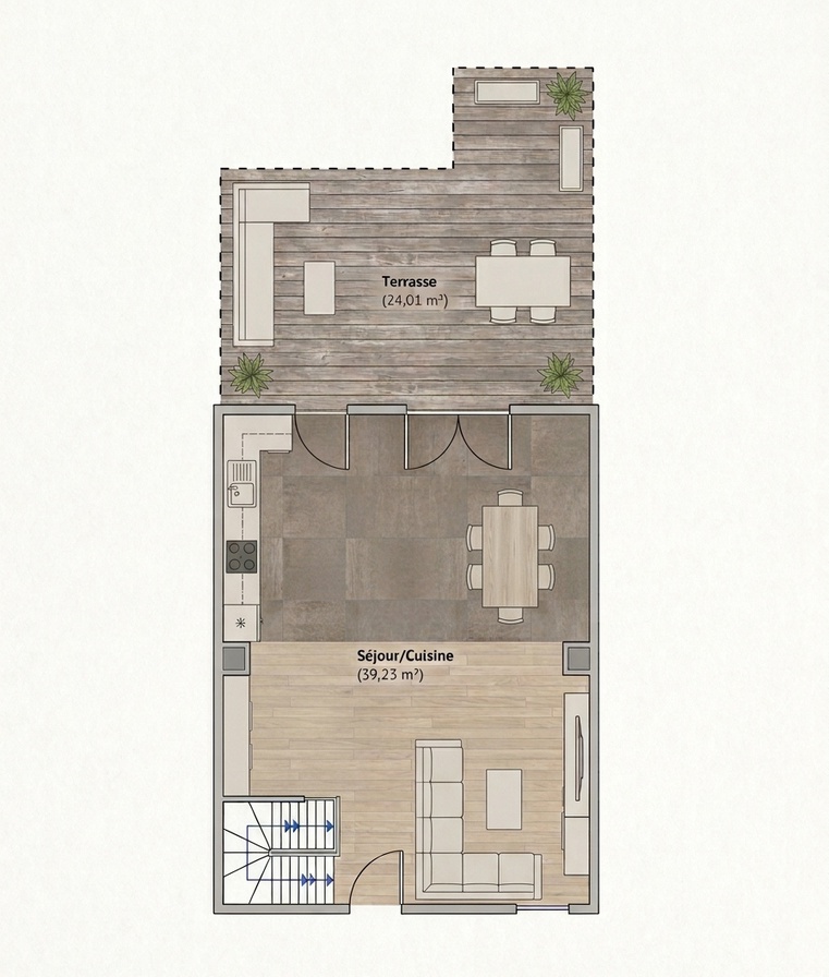Achat immobilier Appartement 4 pièces  77m2 à Marseille (13010) - Photo n°6