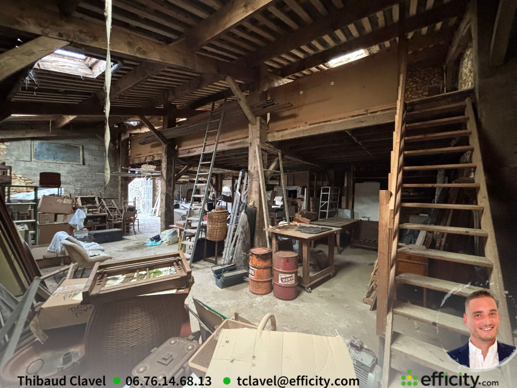 Achat immobilier Maison 2 pièces  226m2 à Taponnat-Fleurignac (16110) - Photo n°4