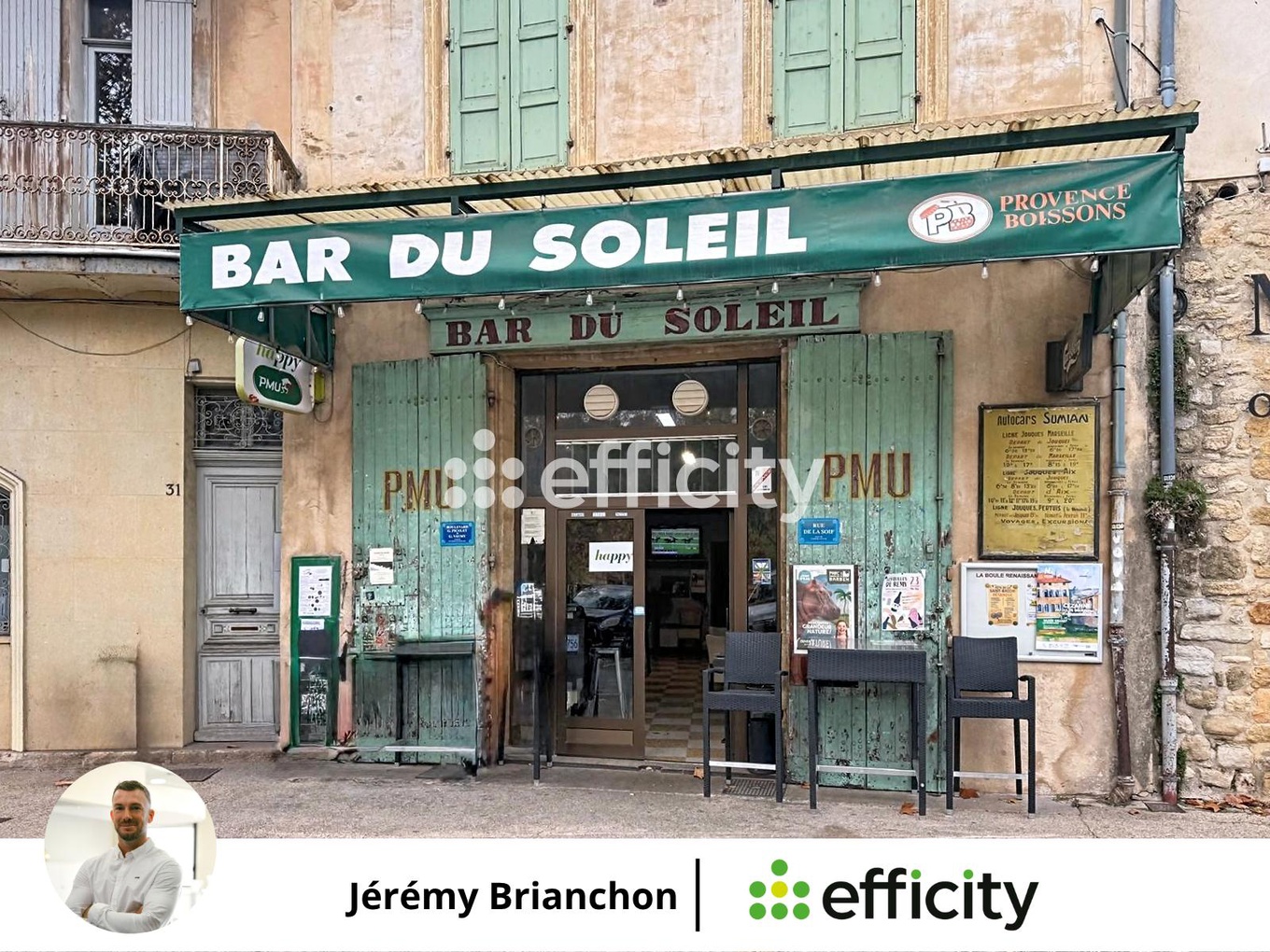 Achat immobilier Fonds de commerce   83m2 à Jouques (13490) - Photo n°1