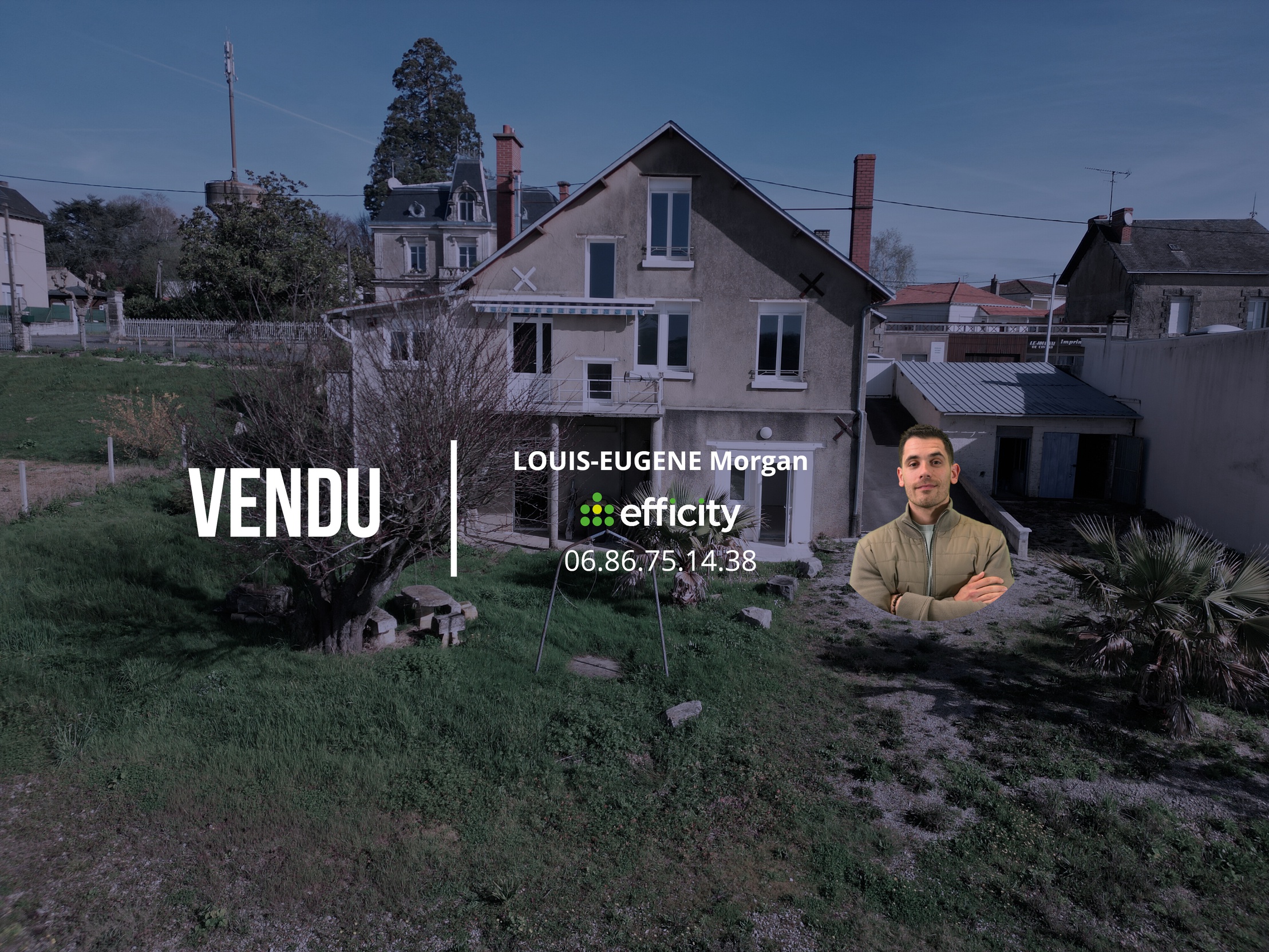 maison 9 pièces - 181m2 à Civray (86400)