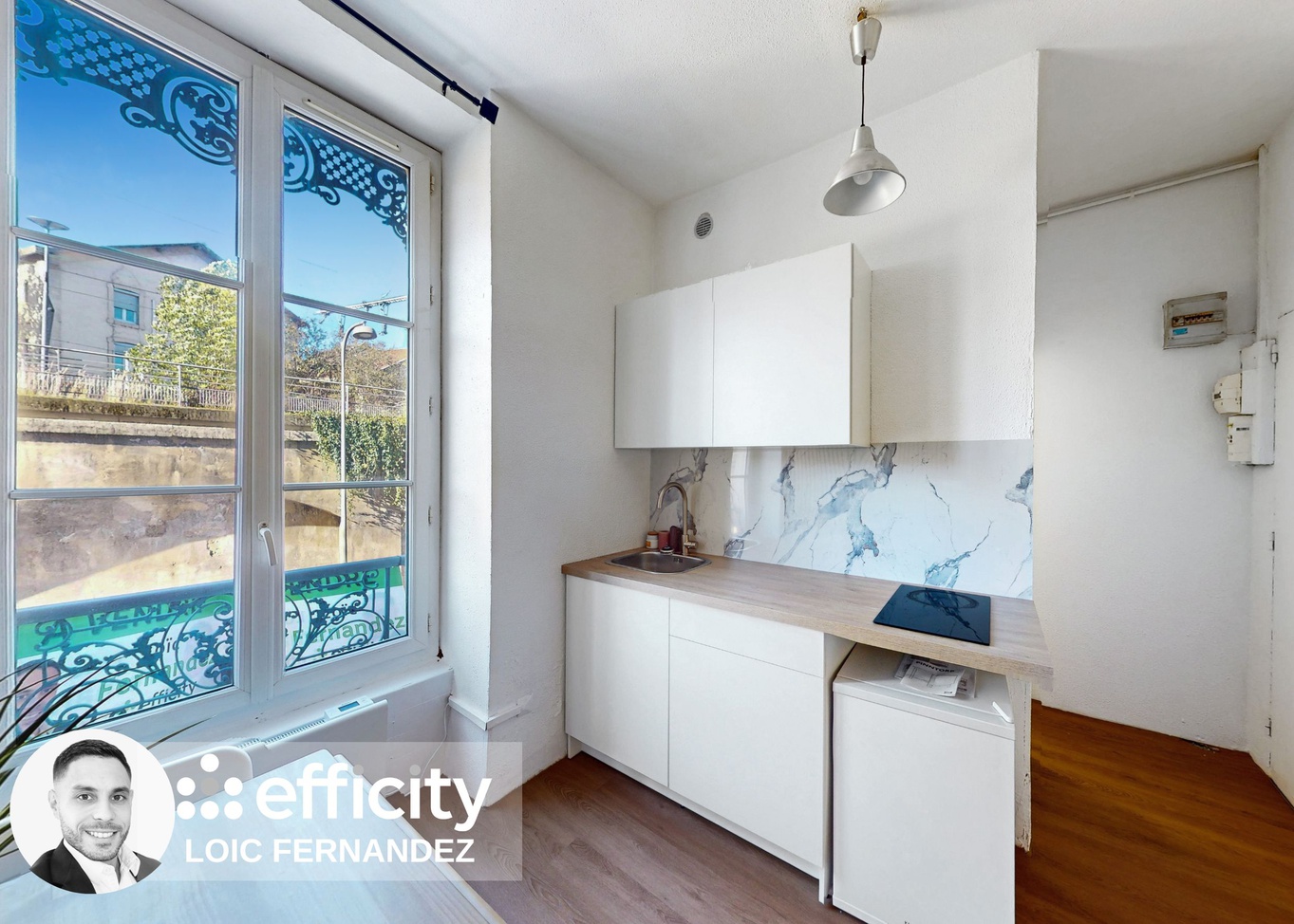 appartement 1 pièces - 14m2 à Lyon (69002)