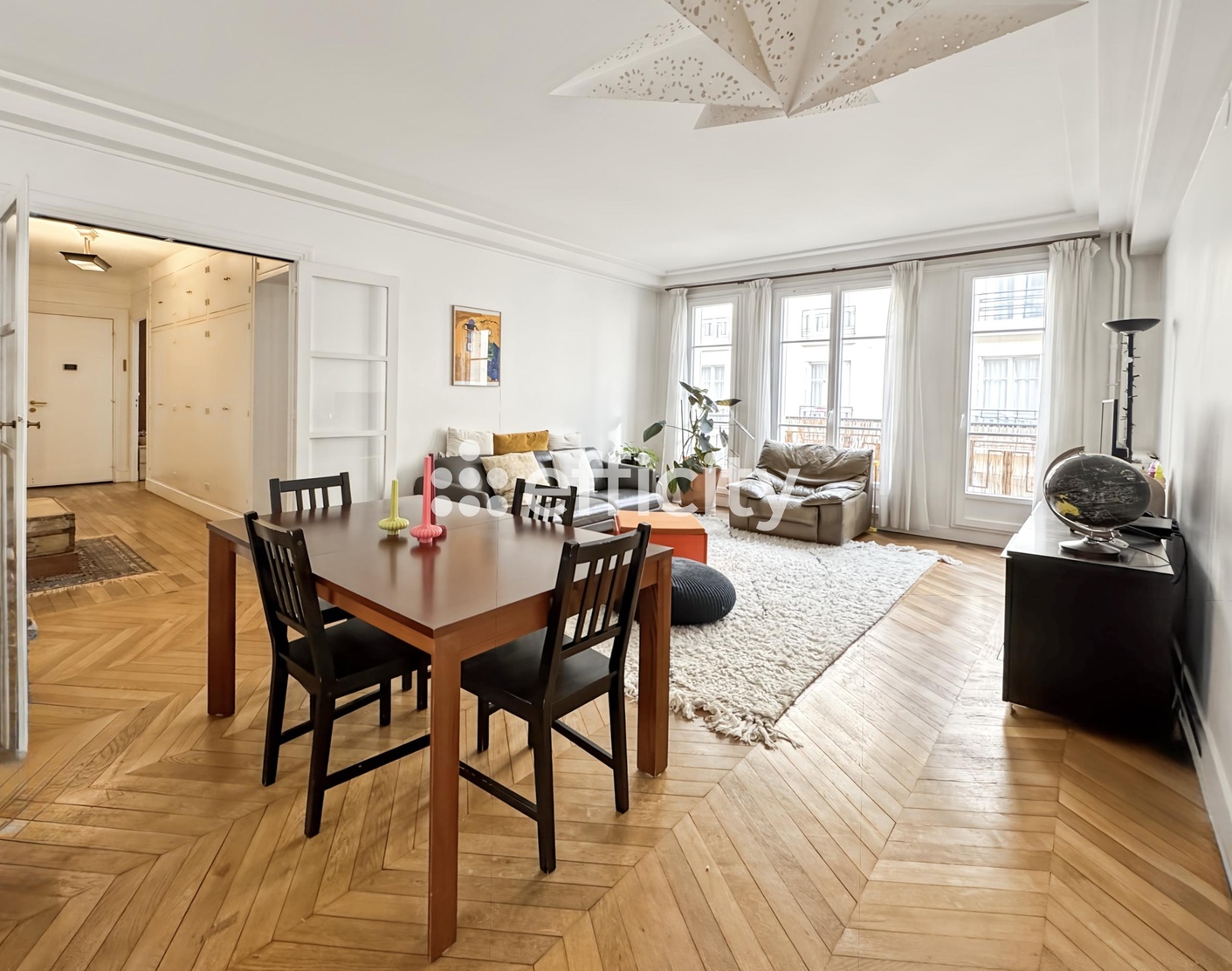 appartement 3 pièces - 89m2 à Paris (75016)