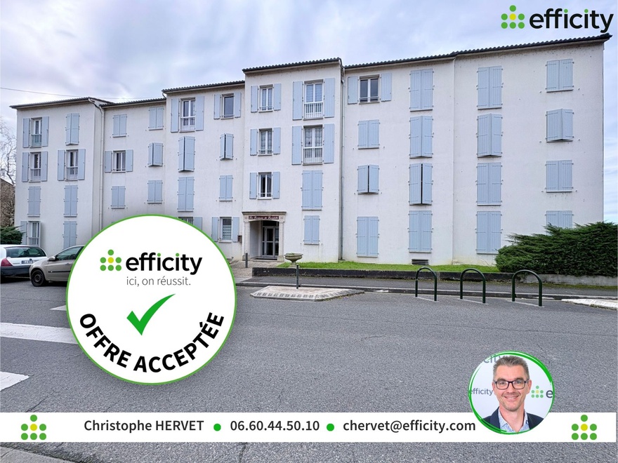 appartement 3 pièces - 65m2 à Angoulême (16000)